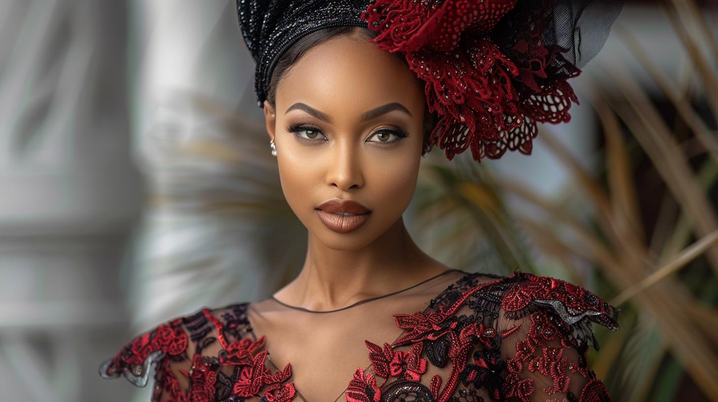 Estilos de Encaje Africano para Bodas: Eleva Tu Look Nupcial con Exquisitos Diseños de Encaje Africano