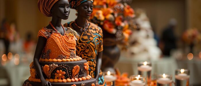 African Wedding Cakes Designs