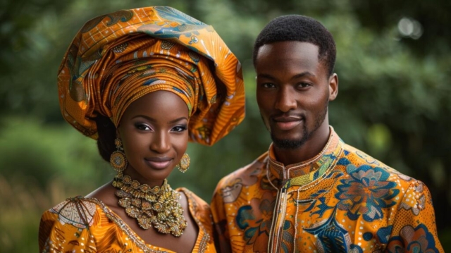 African Wedding Dress