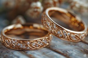 Celtic Inspired Wedding Rings