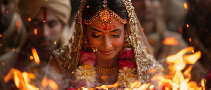 Indian Wedding Fire Ceremony