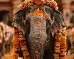 Indian Wedding With Elephant: Symbol of Good Luck and Tradition in Hindu Weddings