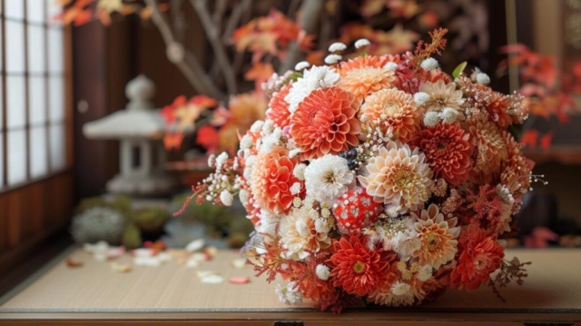 Japanese Wedding Bouquets