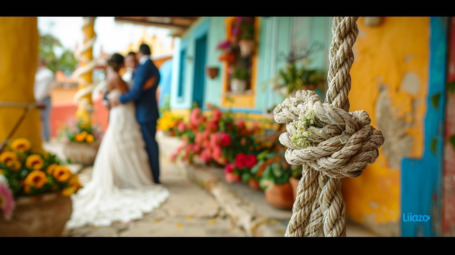 mexican wedding rope ceremony