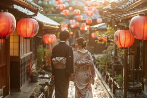 modern japanese wedding