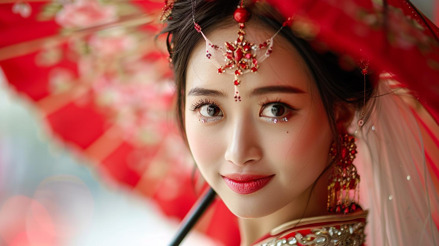 Significado de la Boda China con Paraguas Rojo: Simbolismo y Tradiciones