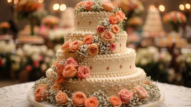 spanish wedding cake