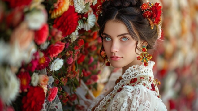 traditional polish wedding dress