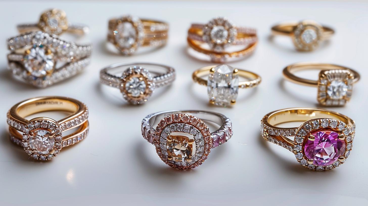 types of wedding rings for women