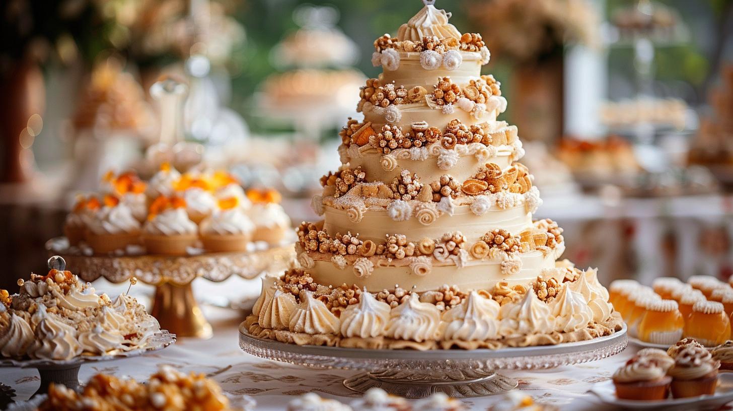 greek wedding cake