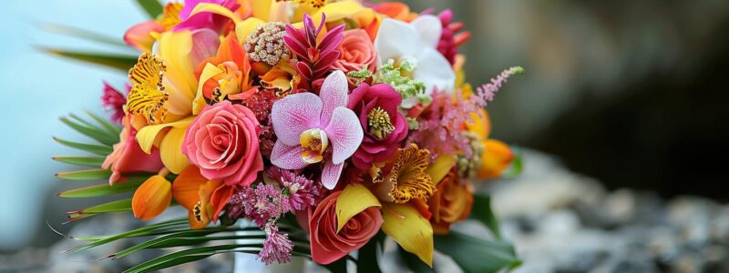 Tropical Wedding Bouquet Ideas for a Vibrant Celebration