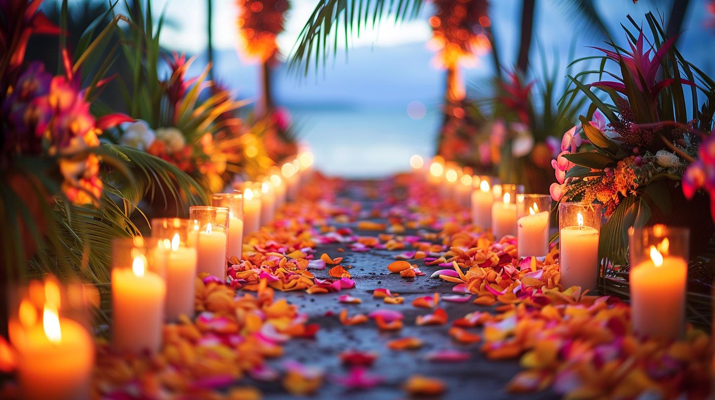 ideas de boda tropical