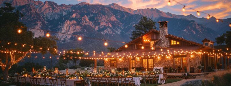 Find The Complete List of the 4 Best Wedding Venues In Alpine California