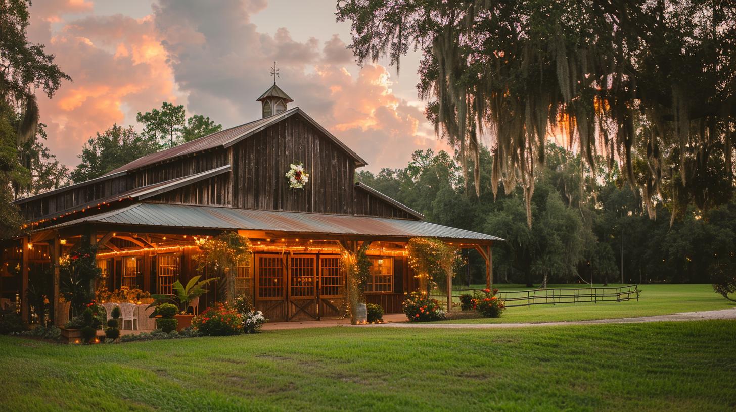 Find The Complete List of the 6 Best Wedding Venues In Dade City Florida