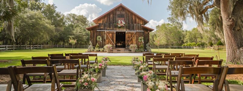 Find The Complete List of the 3 Best Wedding Venues In Mims Florida