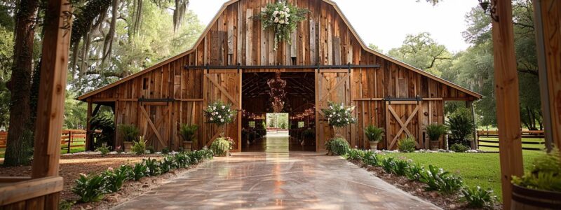 Find The Complete List of the 4 Best Wedding Venues In Nacogdoches Texas