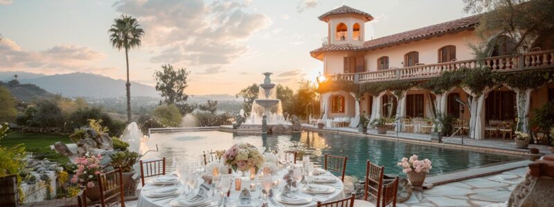 Find The Complete List of the 4 Best Wedding Venues In Santa Clarita California