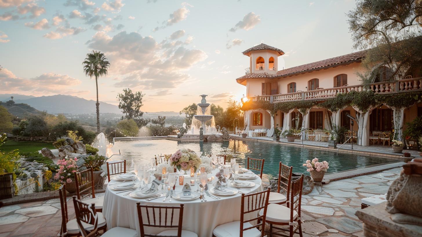 Find The Complete List of the 4 Best Wedding Venues In Santa Clarita California