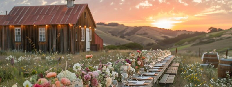 Encuentra La Lista Completa de los 3 Mejores Lugares Para Casarse En Tomales California