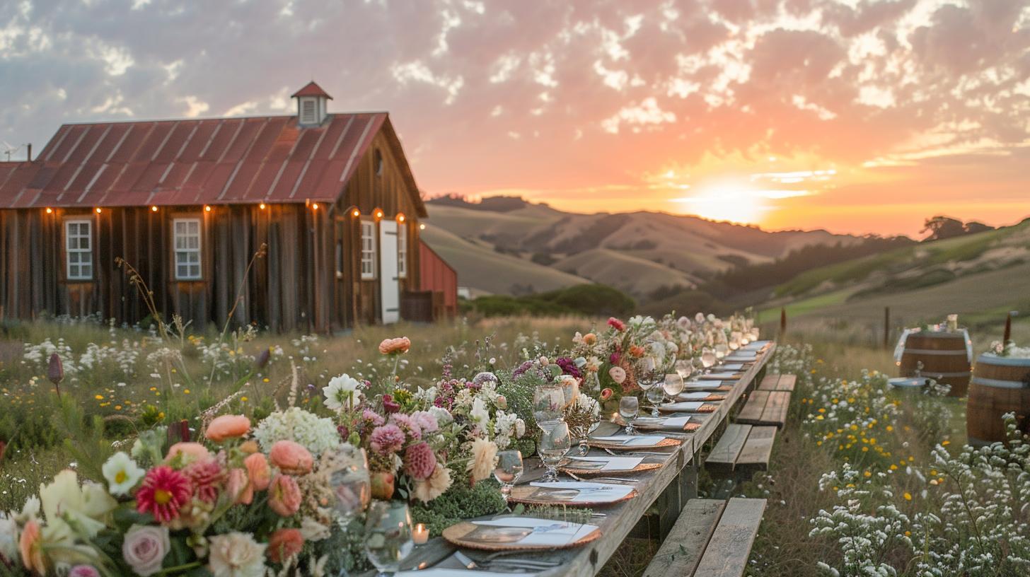 Find The Complete List of the 3 Best Wedding Venues In Tomales California